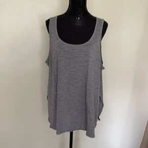 Gray torrid active wear top